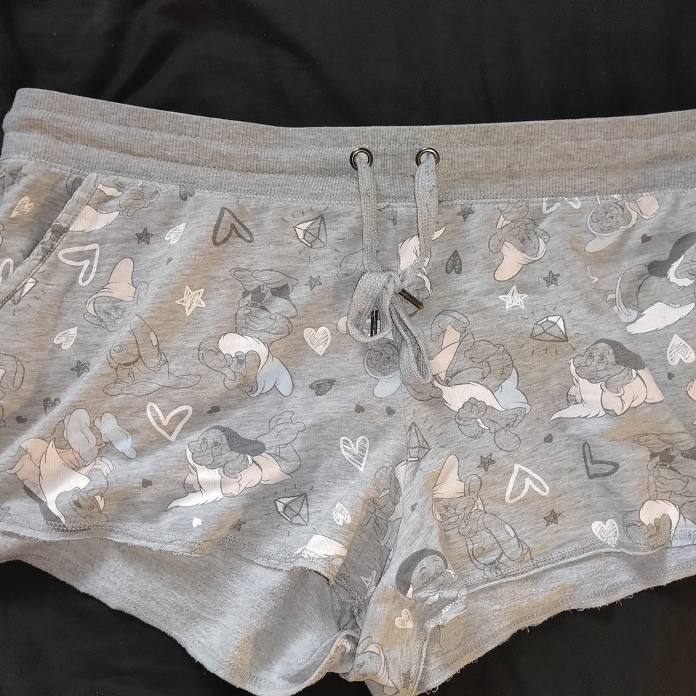 Gray Women's Pajama Shorts